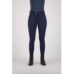 Reithose Euro-Star Arielle FullGrip Marineblau
