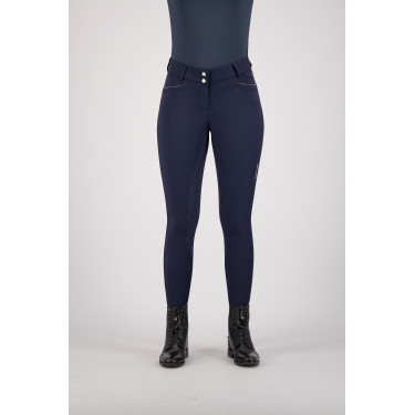 Reithose Euro-Star Arielle FullGrip Marineblau