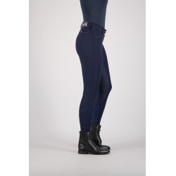 Reithose Euro-Star Arielle FullGrip Marineblau