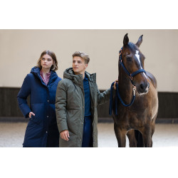 Langer Mantel Euro-Star Lavar Marineblau Langer Mantel Euro-Star Lavar Marineblau