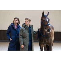 Langer Mantel Euro-Star Lavar Marineblau