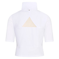 Wettkampf-Crop-Top Euro-Star Flying Fearless Weiß Weiß Wettkampf-Crop-Top Euro-Star Flying Fearless Weiß Weiß