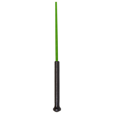 Nylonpeitsche Imperial Riding Economic Gummigriff Grünes Neon Gr&uuml;n