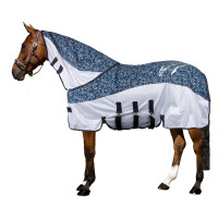 Fliegen- und Regenschutz-Halsschutz Imperial Riding Super-dry Carly Bloom der Marine Blau Fliegen- und Regenschutz-Halsschutz Imperial Riding Super-dry Carly Bloom der Marine Blau