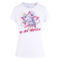 Lustiges T-Shirt Imperial Riding Happy Unicorn