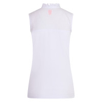Ärmelloses Polo Imperial Riding Camee Weiß Weiß Ärmelloses Polo Imperial Riding Camee Weiß Weiß