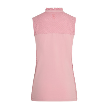 Ärmelloses Polo Imperial Riding Camee Schickes Rosa