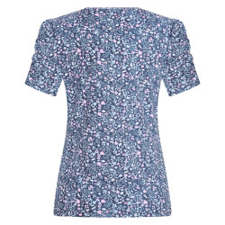 T-Shirt Imperial Riding Strike a pose Flower Marine g.g.A. Blau