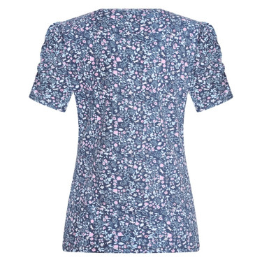 T-Shirt Imperial Riding Strike a pose Flower Marine g.g.A. Blau