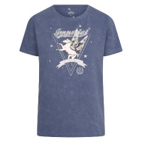 T-shirt Imperial Riding Blossom Bleu marine
