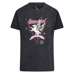 T-Shirt Imperial Riding Blossom Schwarz