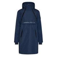 Veste anorak longue Imperial Riding Dalia Bleu marine