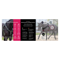 Longiergurt Imperial Riding Nova Schwarz / reflektierend Longiergurt Imperial Riding Nova Schwarz / reflektierend