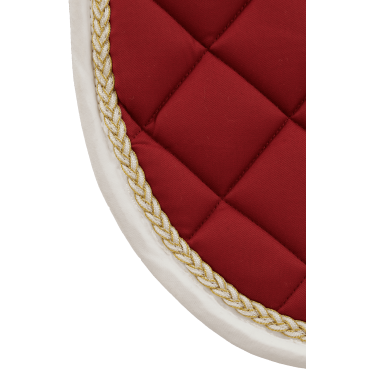 CSO-Satteldecke Fontainebleau T de T Bordeaux / Weiß CSO-Satteldecke Fontainebleau T de T Bordeaux / Weiß