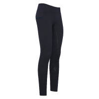 Reitleggings HV Polo Luci FullGrip Marineblau
