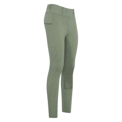 Reitleggings HV Polo Luci FullGrip Grünes Öl Gr&uuml;n