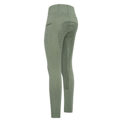 Reitleggings HV Polo Luci FullGrip Grünes Öl Gr&uuml;n