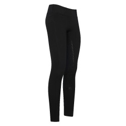 Reitleggings HV Polo Luci FullGrip Schwarz