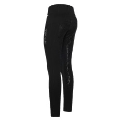 Reitleggings HV Polo Luci FullGrip Schwarz
