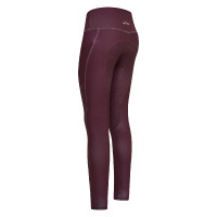Reitleggings HV Polo Sporty Sue FullGrip Dunkle Beere Rot Reitleggings HV Polo Sporty Sue FullGrip Dunkle Beere Rot