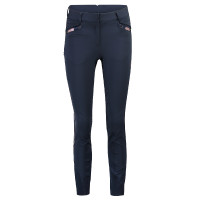 Reithose HV Polo Cecile FullGrip Marineblau