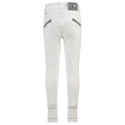 Reithose HV Polo James Boys FullGrip Weiß Weiß Reithose HV Polo James Boys FullGrip Weiß Weiß