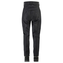 Reithose HV Polo June Girls FullGrip Schwarz Reithose HV Polo June Girls FullGrip Schwarz