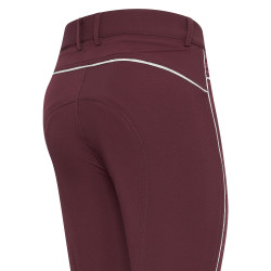 Reithose HV Polo Lux Winter KneeGrip Dunkle Beere Rot Reithose HV Polo Lux Winter KneeGrip Dunkle Beere Rot