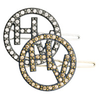 Haarspange HV Polo Ginny 2er-Set Schwarz / Marineblau