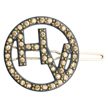 Haarspange HV Polo Ginny 2er-Set Schwarz / Marineblau