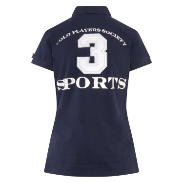 Polo Favouritas EQ HV Polo Marine / Silber Blau