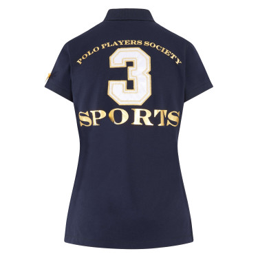 Polo Favouritas EQ HV Polo Marine Gold Blau
