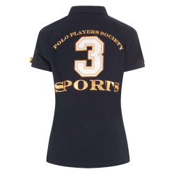 Polo Favouritas EQ HV Polo Marine / Rosa Blau