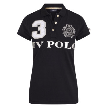Polo Favouritas EQ HV Polo Schwarz Silber