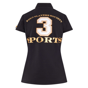 Polo Favouritas EQ HV Polo Schwarz / Rosa Gold