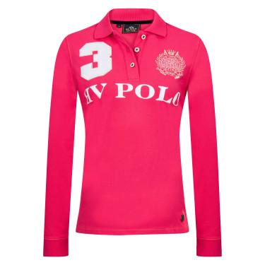 Langarm-Polo Favouritas EQ HV Polo Fuchsie Rosa Langarm-Polo Favouritas EQ HV Polo Fuchsie Rosa