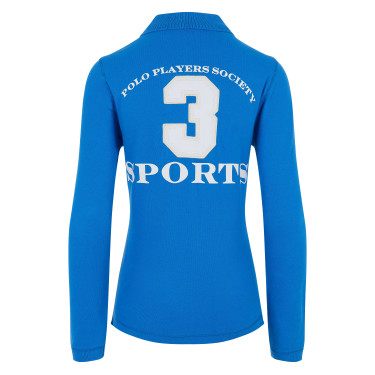 Langarm-Polo Favouritas EQ HV Polo Blau Langarm-Polo Favouritas EQ HV Polo Blau