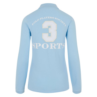 Langarm-Polo Favouritas EQ HV Polo Eisblau Langarm-Polo Favouritas EQ HV Polo Eisblau