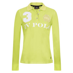 Langarm-Polo Favouritas EQ HV Polo Limette Gelb Langarm-Polo Favouritas EQ HV Polo Limette Gelb