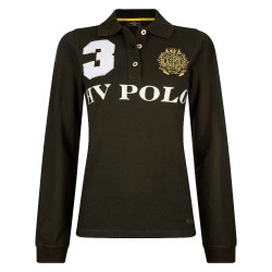 Langarm-Polo Favouritas EQ HV Polo Kiefer Schwarz Langarm-Polo Favouritas EQ HV Polo Kiefer Schwarz