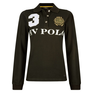 Langarm-Polo Favouritas EQ HV Polo Kiefer Schwarz Langarm-Polo Favouritas EQ HV Polo Kiefer Schwarz