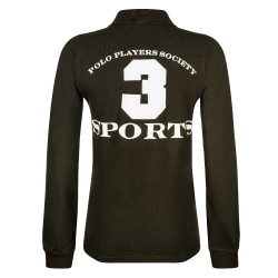 Langarm-Polo Favouritas EQ HV Polo Kiefer Schwarz Langarm-Polo Favouritas EQ HV Polo Kiefer Schwarz