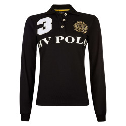 Langarm-Polo Favouritas EQ HV Polo Schwarz Langarm-Polo Favouritas EQ HV Polo Schwarz