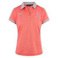 Polo Favouritas Tech HV Polo Helles Korallenrot Orange