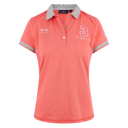 Polo Favouritas Tech HV Polo Helles Korallenrot Orange