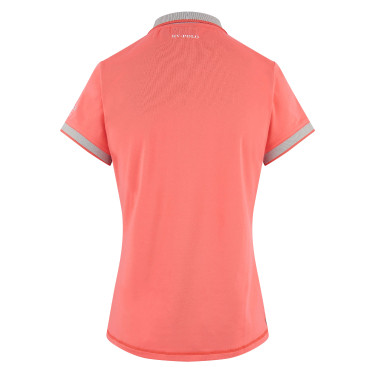 Polo Favouritas Tech HV Polo Helles Korallenrot Orange
