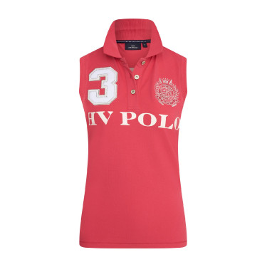 Ärmelloses Polo Favouritas HV Polo Erdbeere Rot