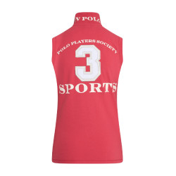 Ärmelloses Polo Favouritas HV Polo Erdbeere Rot