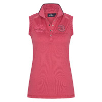 Ärmelloses Polo Favouritas Tech Luxury HV Polo Erdbeere Rot