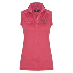 Ärmelloses Polo Favouritas Tech Luxury HV Polo Erdbeere Rot Ärmelloses Polo Favouritas Tech Luxury HV Polo Erdbeere Rot